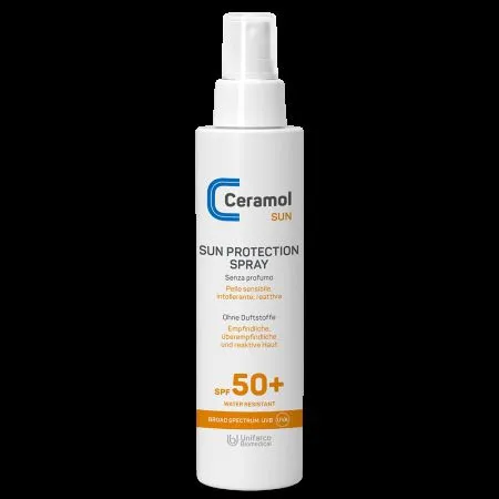 Spray pentru protectie solara cu SPF50+, 150 ml, Ceramol