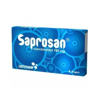 Saprosan, 10 drajeuri, Sintofarm