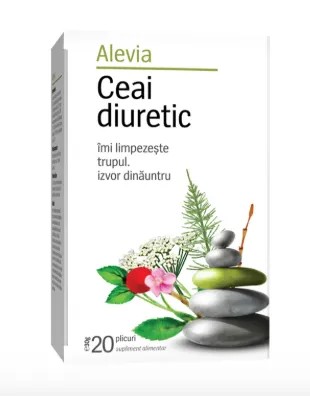 Ceai diuretic, 20 plicuri, Alevia