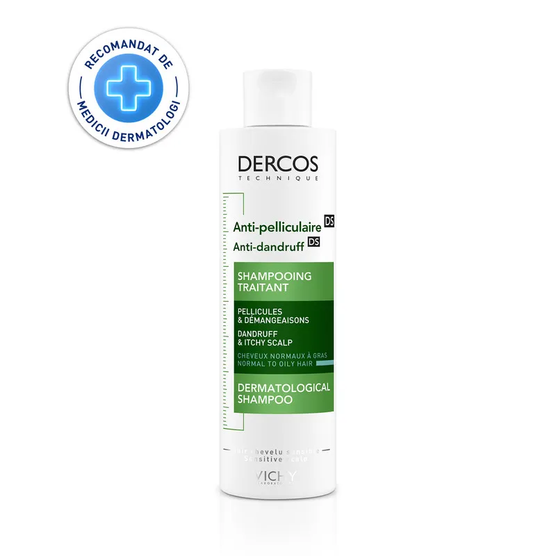 VICHY DERCOS RENO SAMPON ANTIMATREATA PAR NORMAL SI GRAS 200ML