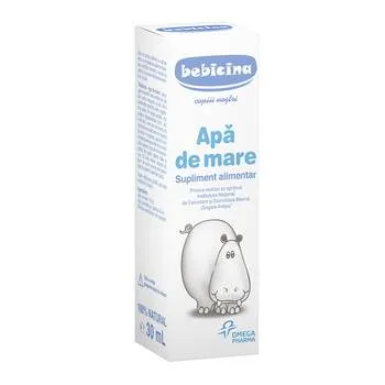 Apa de mare Bebicina, 30 ml, Omega Pharma