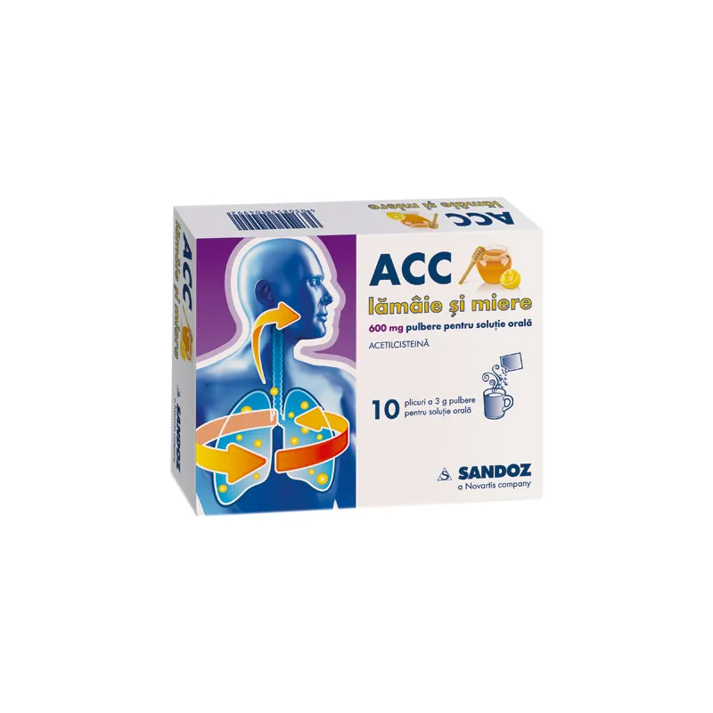 ACC LAMAIE SI MIERE 600 mg x 10