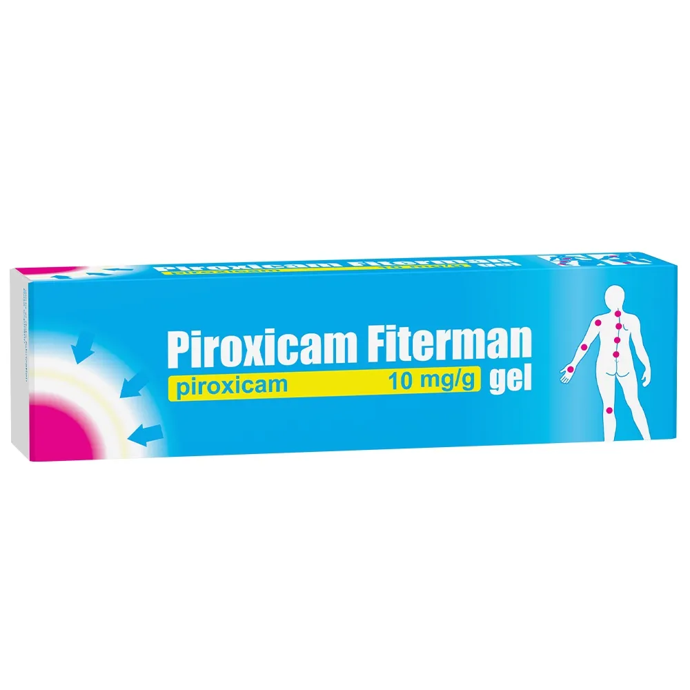 Piroxicam 1% gel 45g-Fiterman