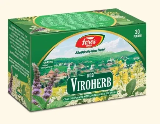 FARES CEAI VIROHERB 20 PLICURI