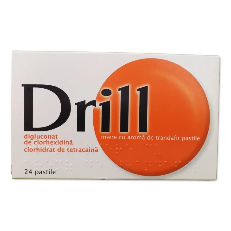 Drill miere aroma trandafir x 24cp
