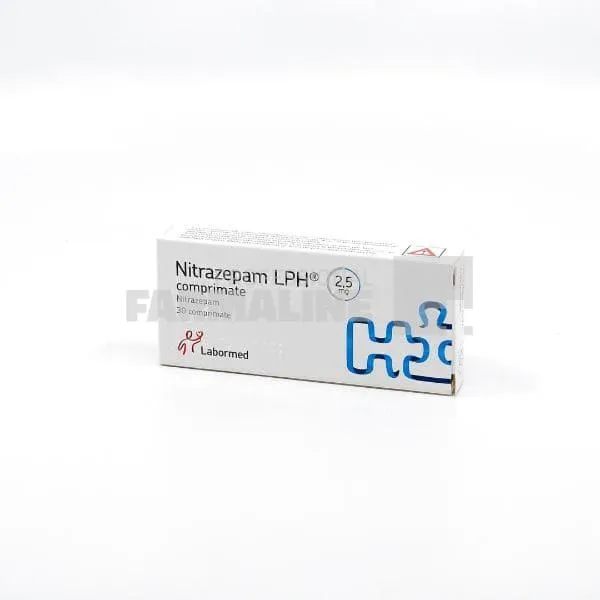 NITRAZEPAM LPH 2,5 MG X 30 COMPRIMATE