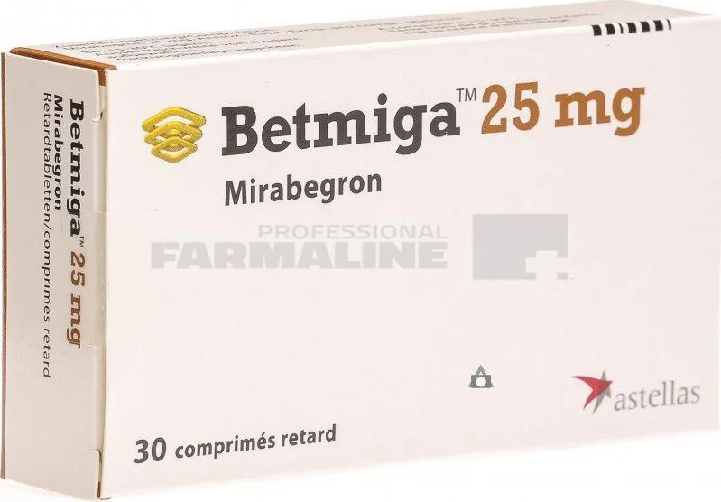 BETMIGA 25mg X 30