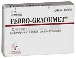 FERROGRADUMET R x 30 COMPR. ELIB. PREL. 105mg TEOFARMA SRL