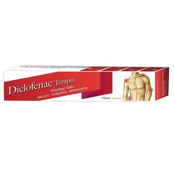 Diclofenac crema 1%, 30 g, Terapia