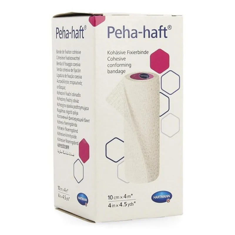 PEHA HAFT BANDAJ DE FIXARE ELASTIC 10CM *4M HARTMANN