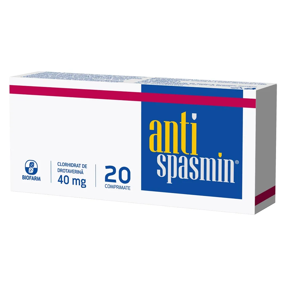 Antispasmin 40mg x 20 comprimate