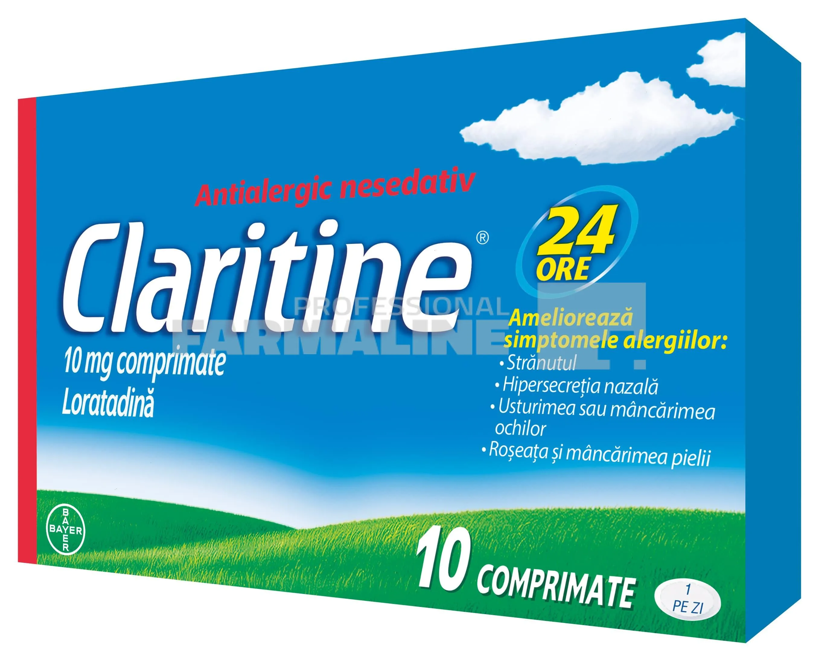 Claritine 10 mg comprimate, Loratadina