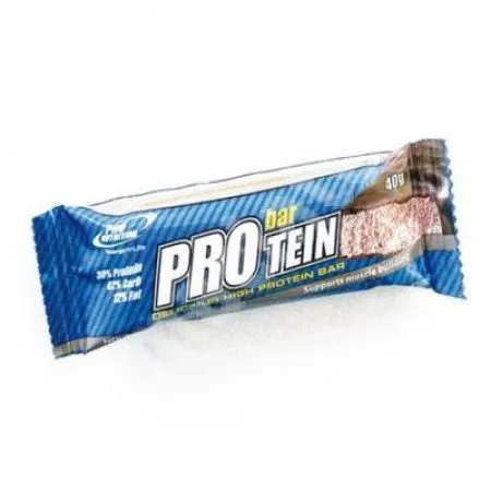 Protein Bar cu aroma de nougat, 40 g, Pro Nutrition