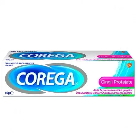 Corega gingii protejate, 40 g crema adeziva pentru proteza