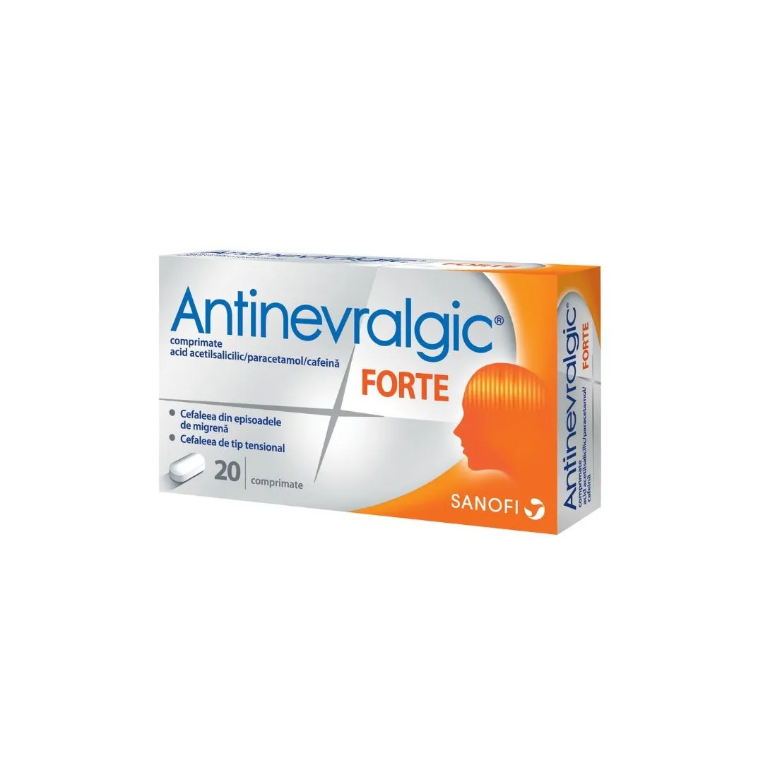 Antinevralgic Forte, 20 comprimate, Zentiva