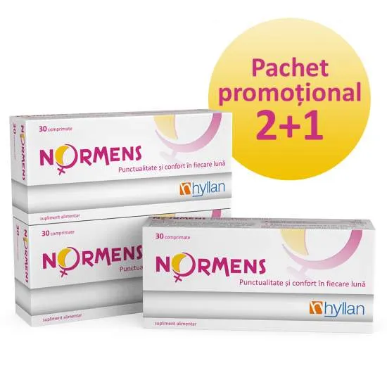 NORMENS 30 COMPRIMATE 2+1 GRATIS HYLLAN