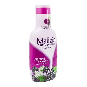 Spuma de baie cu mure si mosc, 1000ml, Malizia