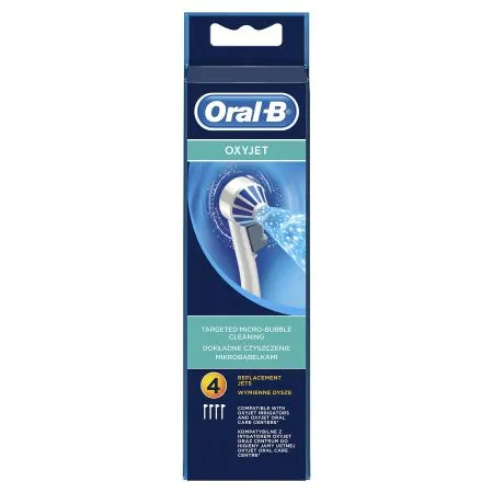 Capete de rezerva pentru dus bucal Oxyjet, 4 bucati, Oral-B