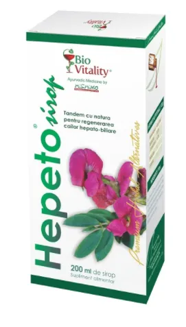Hepeto sirop 200ml (Bio Vitality)