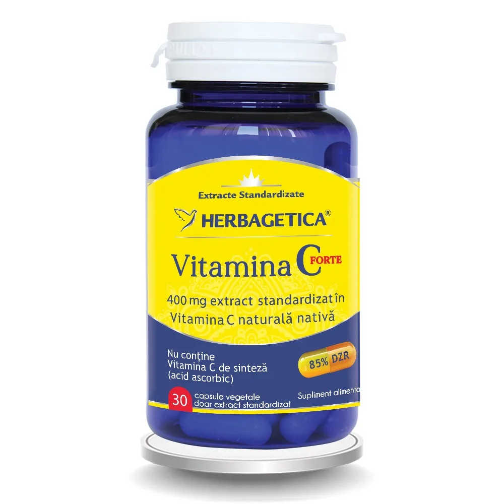 HERBAGETICA Vitamina C Forte x 30cps