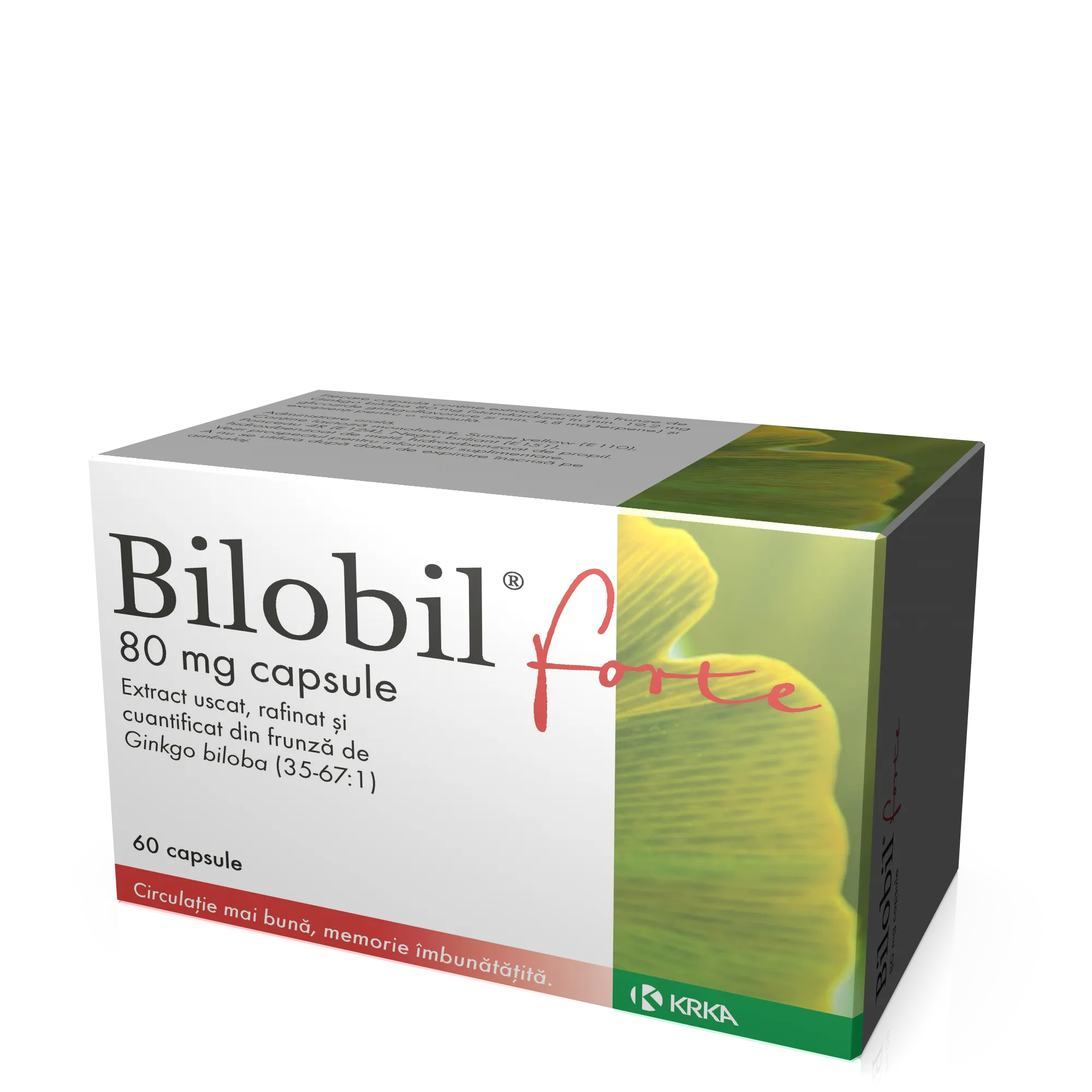 Bilobil forte 80mg x 60 capsule