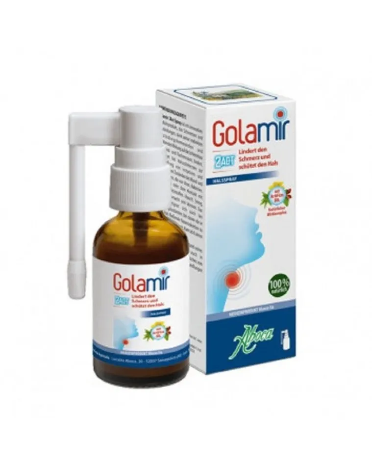 ABOCA GOLAMIR 2ACT SPRAY ADULTI CU ALCOOL 30ML