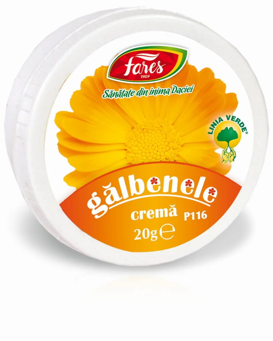 Crema galbenele x 20g (Fares)