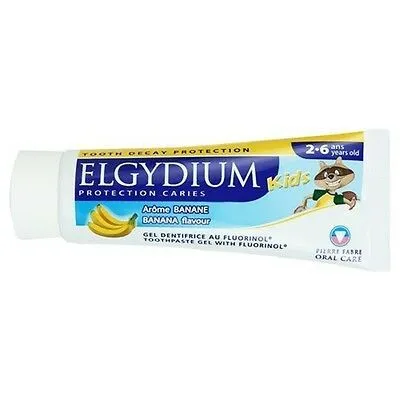 ELGYDIUM PASTA DE DINTI KIDS BANANE 50ML