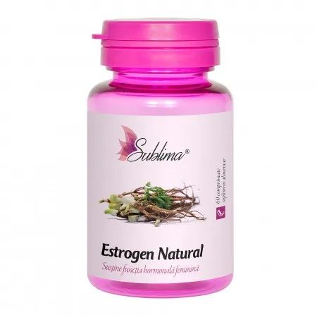 Estrogen natural , 60 capsule (Dacia Plant)