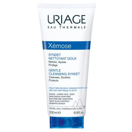 Gel de curatare Xemose Syndet, 200 ml, Uriage