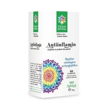 Antiinflamin 500mg, 60 capsule, Steaua Divina