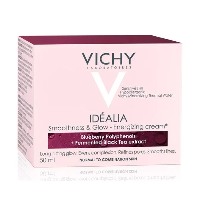 VICHY Idealia crema netezire iluminare ten normal-mixt, 50ml