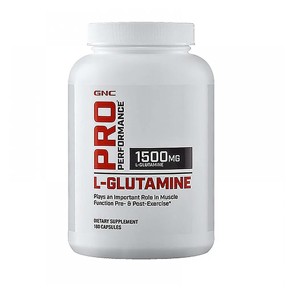 L-Glutamina 1500 mg (180 capsule), GNC Pro Performance