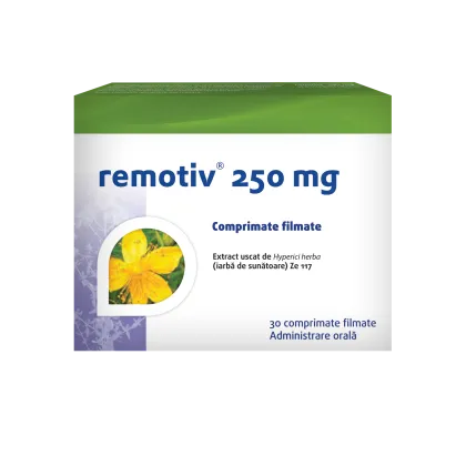 Remotiv, 250 mg, 30 comprimate filmate, Ewopharma