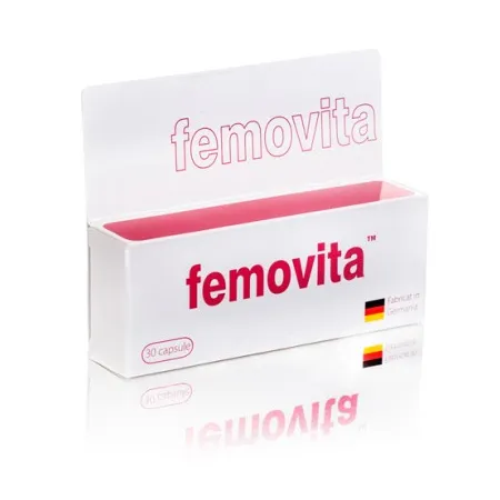 Femovita pentru femei in premenopauza si menopauza, 30 capsule, NaturPharma