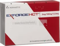 EXFORGE HCT  5/160/12.5 X 28 COMPR. FILM