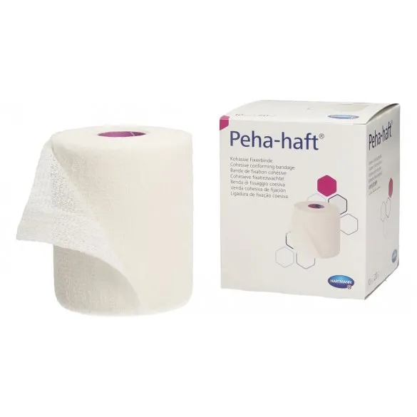 HARTMANN Peha Haft 12cm x 4m fasa elastica autoadeziva, 1 bucata