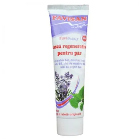 Masca regenerativa pentru par, FaviBeauty, 100 ml, Favisan