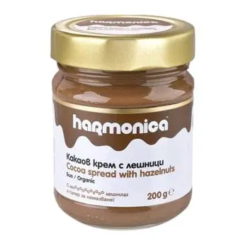 Crema de cacao cu alune, 250g, Harmonica