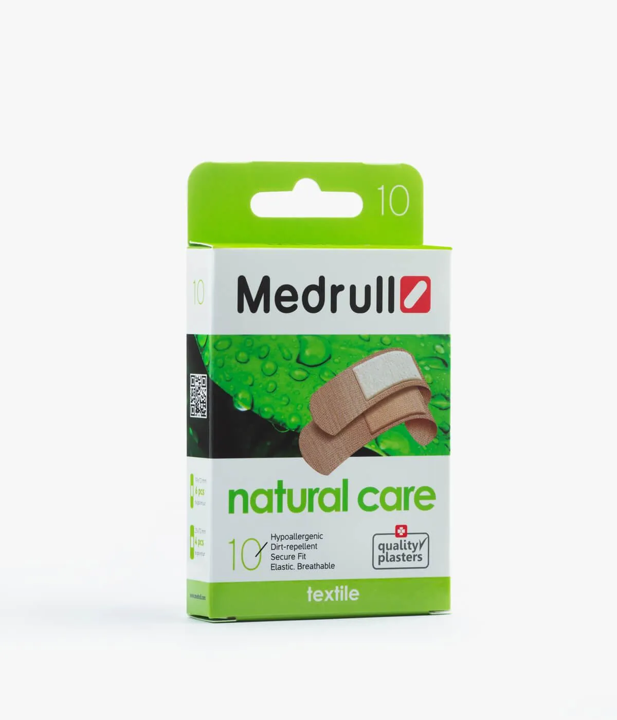 Medrull Plasturi Natural care x 10 bucati