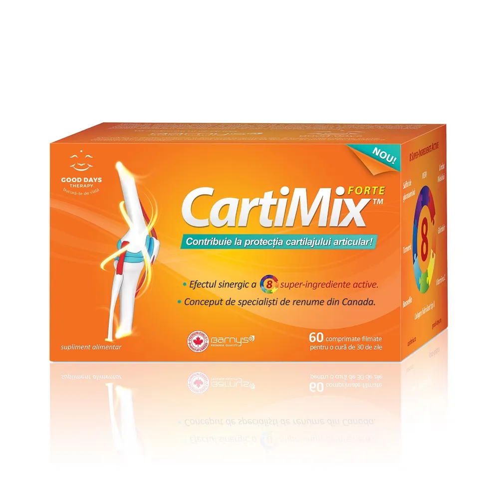 Cartimix Forte, 60 comprimate, Good Days Therapy