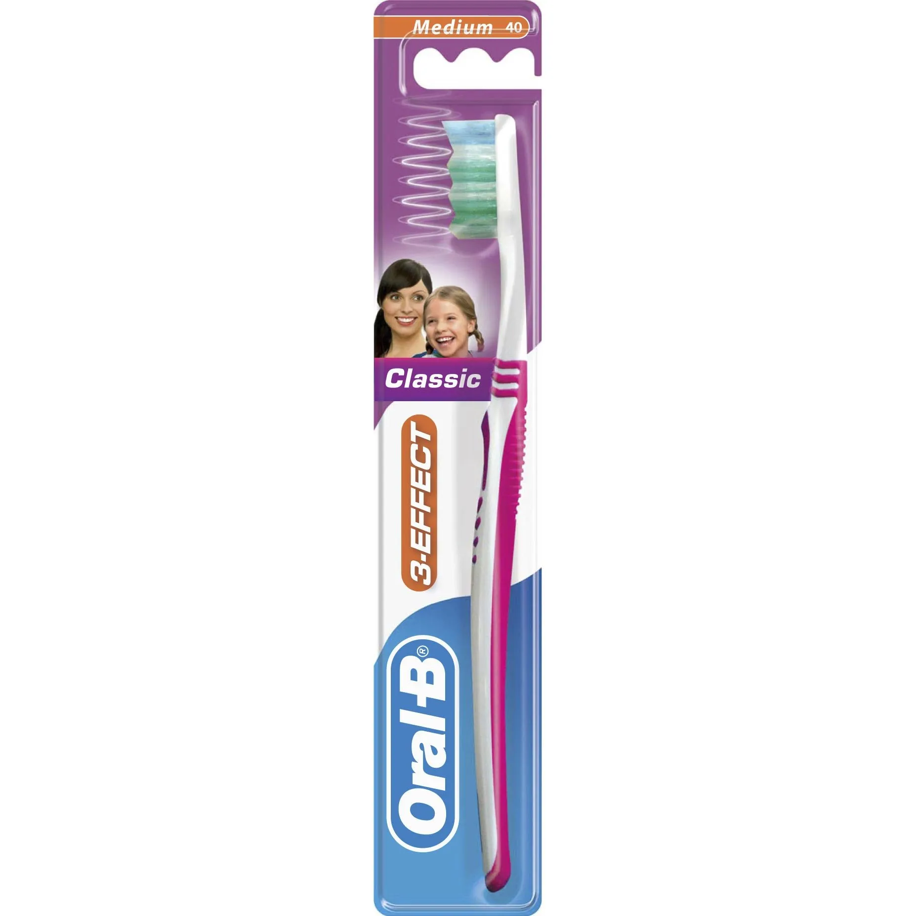 Oral B Classic 3 Effect Periuta de dinti Medium