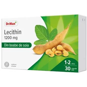 Dr. Max Lecitina 1200mg, 30 capsule moi