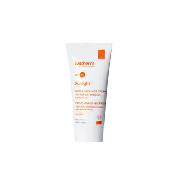 Crema hidratanta pentru fata cu protectie solara SPF 50+ Sunlight, 50ml, Ivatherm