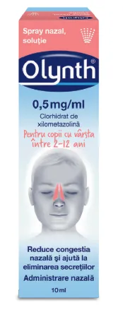 Olynth 0,5mg/ml spray nazal,sol x 10ml