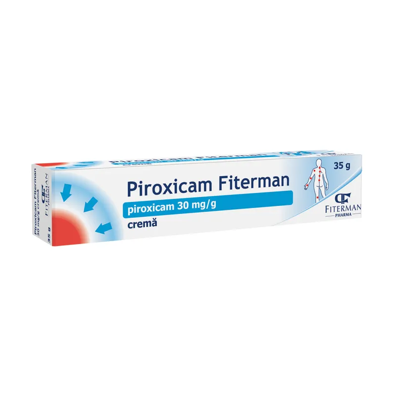 Piroxicam 30mg crema x 35g (Fiterman)