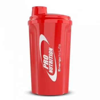 Shaker Rosu, 500ml, Pro Nutrition