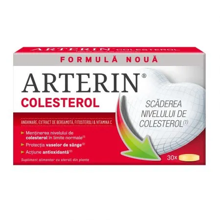 Arterin Colesterol, 30 comprimate, Perrigo