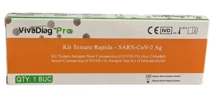 VIVADIAG PRO TEST RAPID ANTIGEN COVID-19 X 1BUC