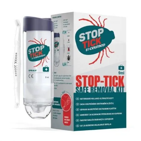 Stop Tick Set pentru extragerea capuselor, 9 ml, ICB Pharma